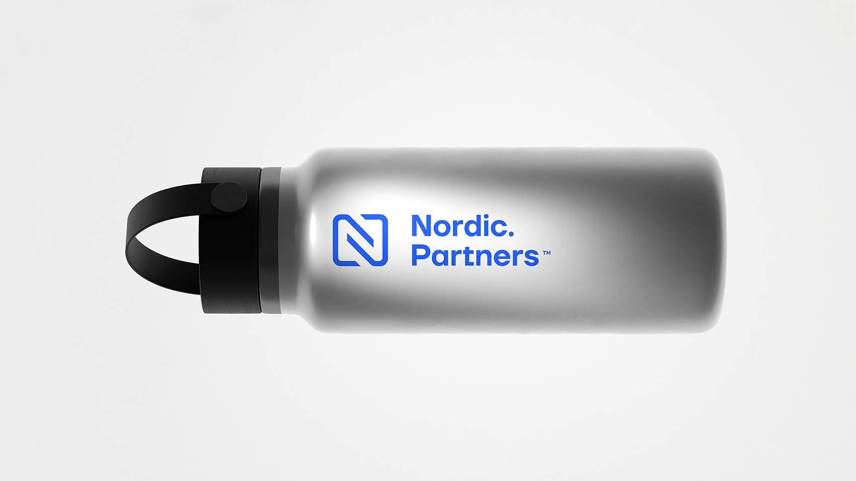 Nordic Partners branded water bottle
